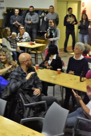 La salle Notre club lors de la remise des mérites sportif 2022 La salle Notre club lors de la fête du club