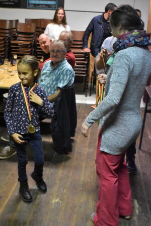 Les élèves de la préformation martiale remise des médailles Les élèves de la préformation martiale remise des médailles