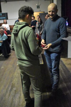 Remise trophée sportif jiu-jitsu Remise trophée sportif jiu-jitsu